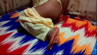 Indian Bhabhi is so excited that only devar's boner can help her