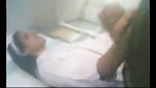 Real sinful nun secretly taped with a phone fucking in a church with one of the church 