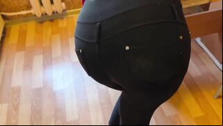 If the my mom takes off her jeans, then can have anal sex when daddy gone
