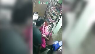 Desi girl caught and fucked, shop boss takes sex by force against her will