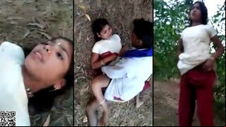 Viral Desi XXX MMS! Village girl in group threesome bang with local boys