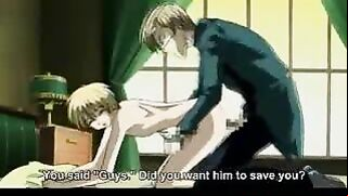 Hentai Gay Gets Deep Slammed