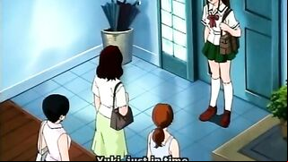 Bound and Gagged Anime Co-Ed Gets Vibrated Wet Pussy