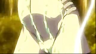 Tentacle Fucking of a Trapped Hentai Chick with Huge Boobs