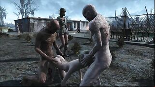Fallout Zombie hentai with lots of hardcore gangbang action in HD quality