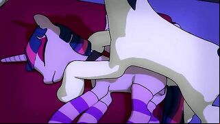 MLP hentai featuring sleeping sex and other kinky implications for the mares