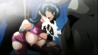 Hentai babes get ravaged by monster cocks and tentacles in a wild sex scene.