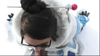 Mei Overwatch - A Hentai Porn Video with Foul Language and Satirical Humour.