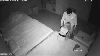 IP cam movie showing a party girl that fucks a stranger she met and it is HOT
