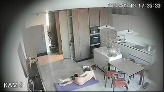 Nudity and pleasure featured in a taboo incest scene with a mommy